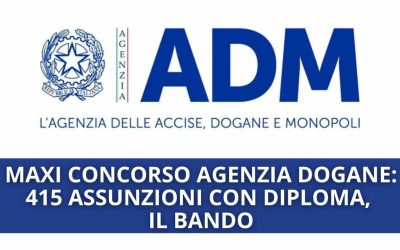 CONCORSO AGENZIA DOGANE