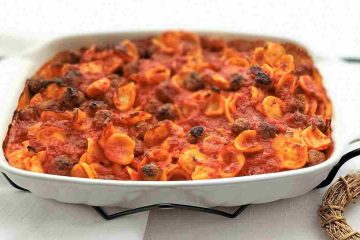 orecchiette al forno