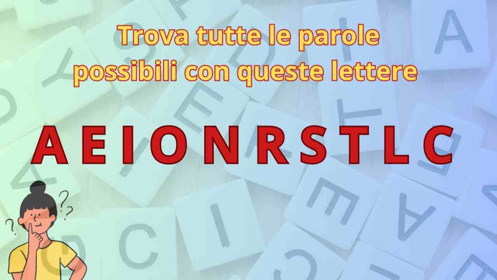 test delle parole