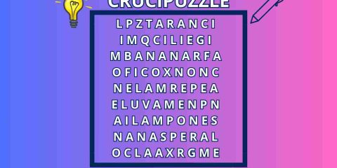 crucipuzzle alla frutta