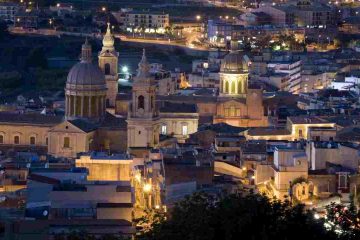 citta barocca in Sicilia