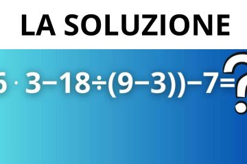 LA SOLUZIONE