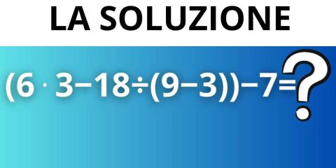 LA SOLUZIONE