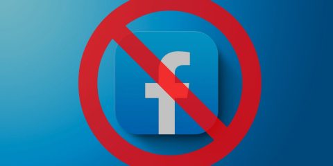 come eliminare account facebook