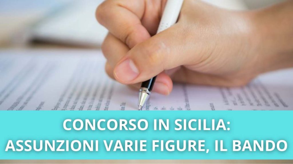 CONCORSO SICILIA