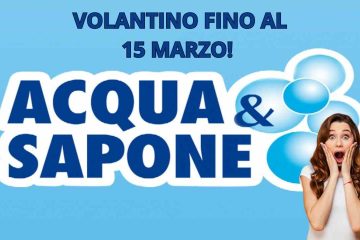 Volantino Acqua & Sapone