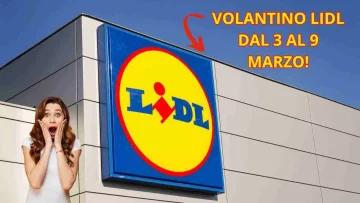 Scopri le imperdibili offerte del volantino Lidl dal 3 al 9 marzo: sconti su prodotti alimentari...