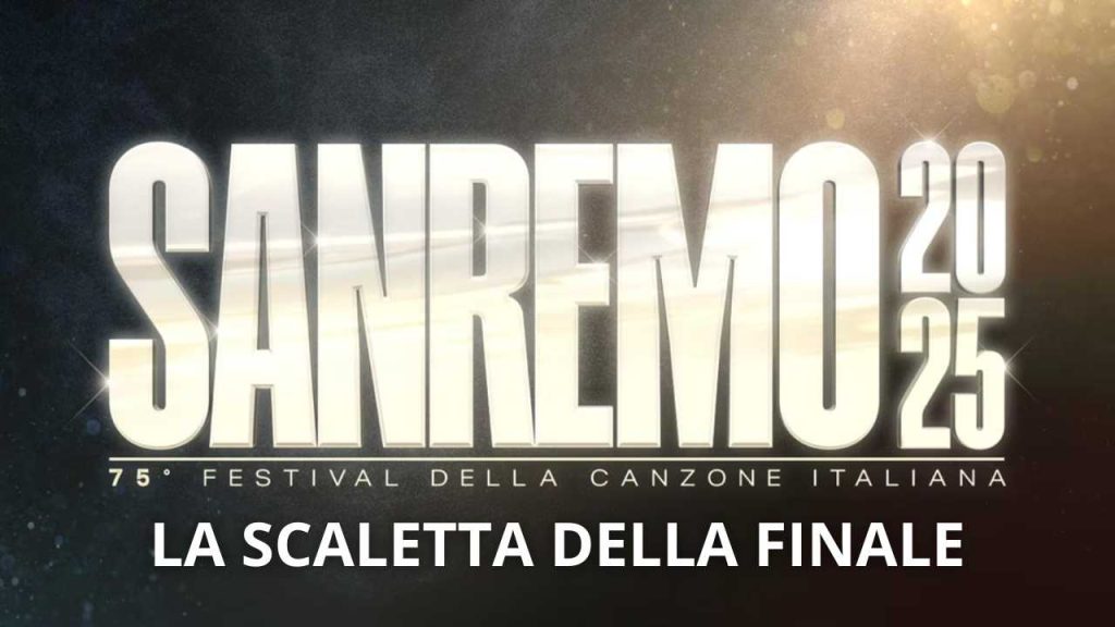 SANREMO SCALETTA FINALE