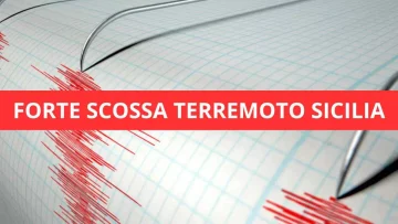 Terremoto in Sicilia: scossa avvertita dalla popolazione, aggiornamenti su epicentro e magnitudo...