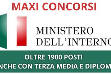 CONCORSI MINISTERO INTERNO