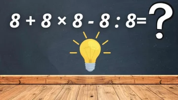 Se credi di essere bravo in matematica allora mettiti alla prova, risolvi il test in 20 secondi e...