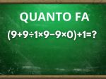 Risolvi il test matematico: Hai un Qi Superiore a 150? Dimostralo in 10 secondi