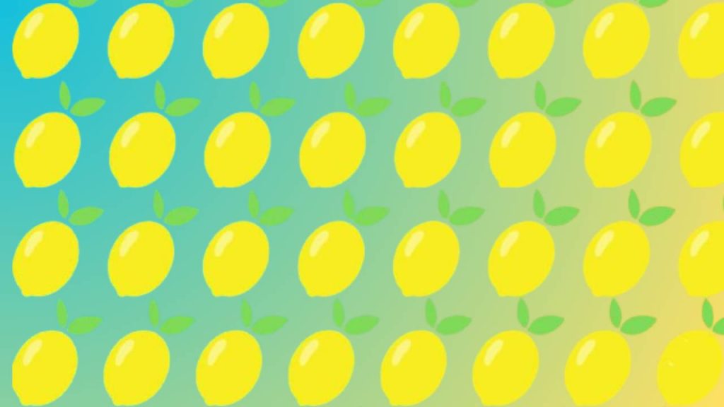 test visivo del limone