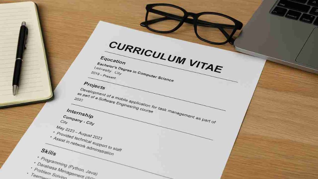 CV per studenti