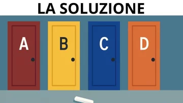 Ti sei cimentato nell'indovinello delle 4 porte, se sei riuscito a trovare la soluzione bravo...
