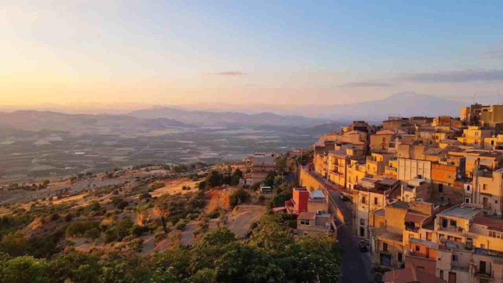 borgo siciliano sull'Etna