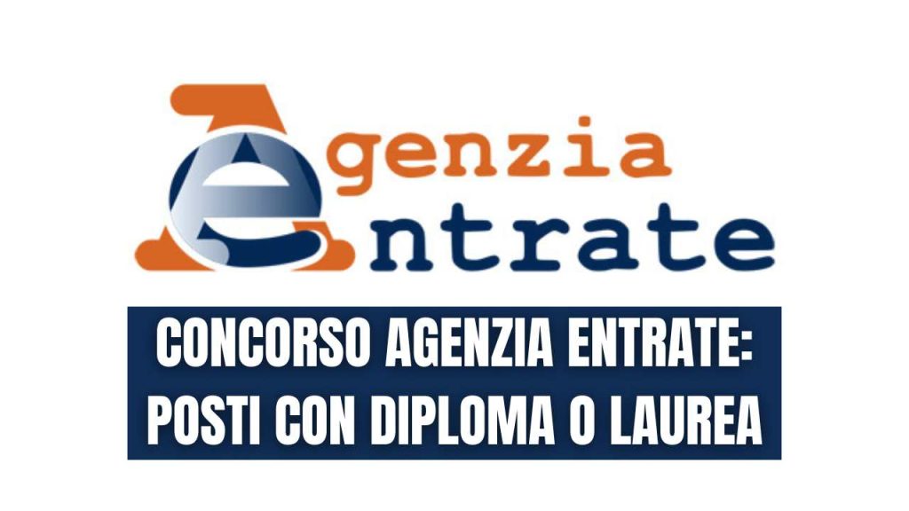 Concorsi agenzia Entrate