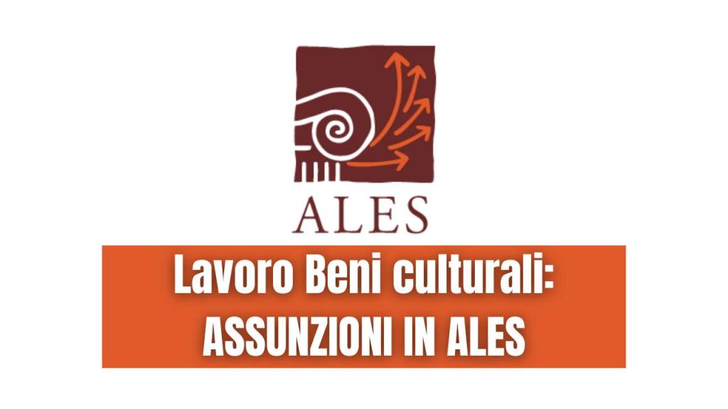 ASSUNZIONI ALES BENI CULTURALI