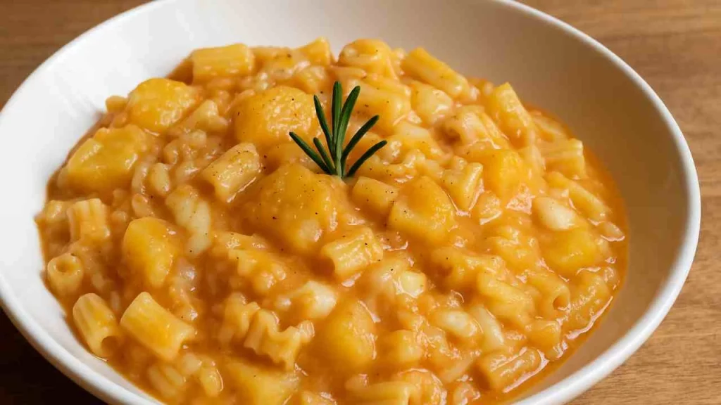 Pasta patate e provola