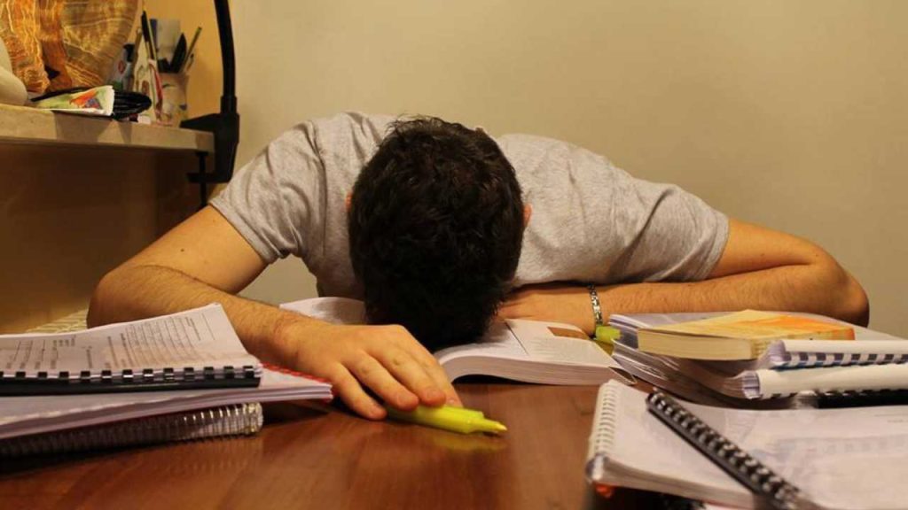 Studente in crisi