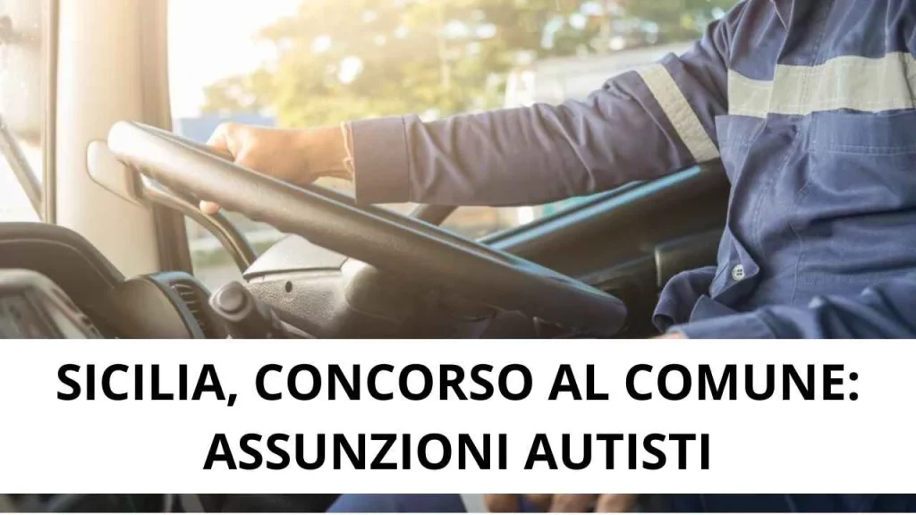 ASSUNZIONI AUTISTI SICILIA