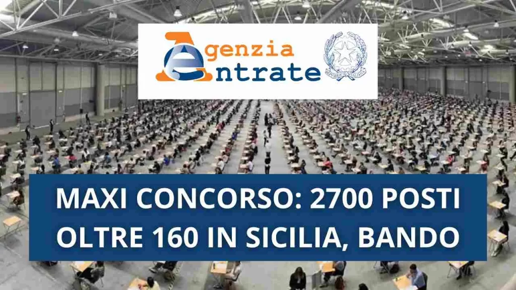 Concorso Agenzia Entrate