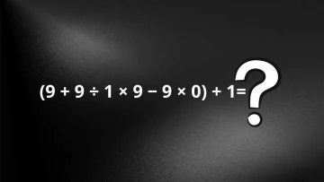 Hai solo 10 secondi, un foglio ed una penna, prova a risolvere il test in 10 secondi e dimostra di...