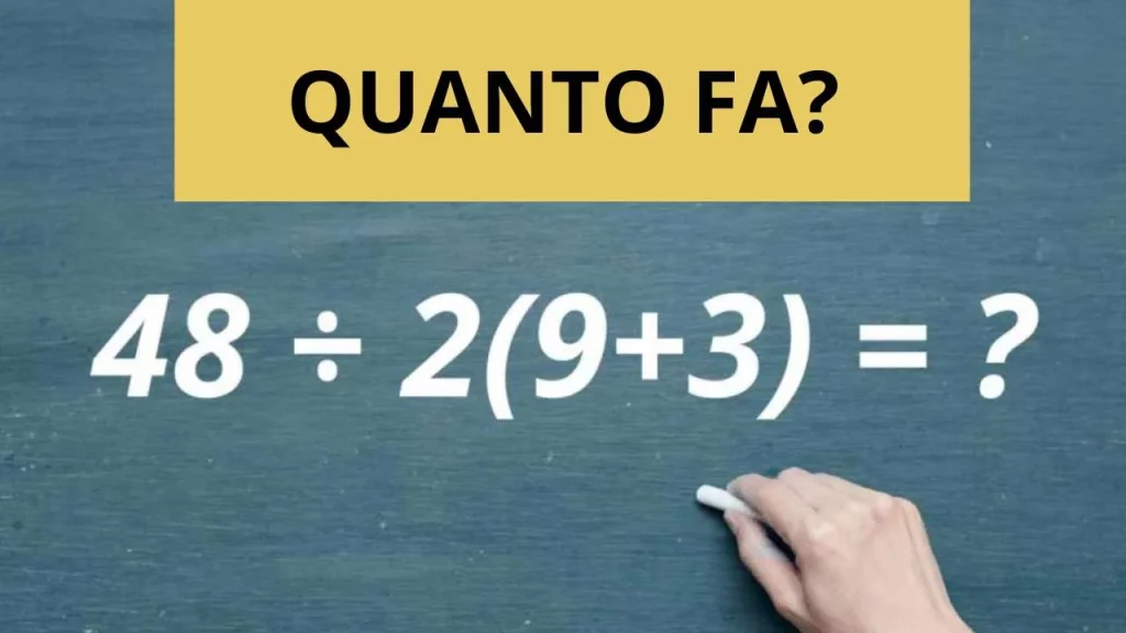 Quanto fa