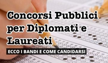 ASSUNZIONI A TEMPO INDETERMINATO PER DIPLOMATI E LAUREATI