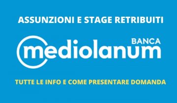 ASSUNZIONI E STAGE RETRIBUITI