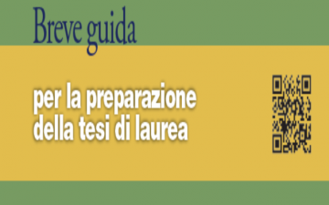 Breve guida per la preparazione della tesi di laurea