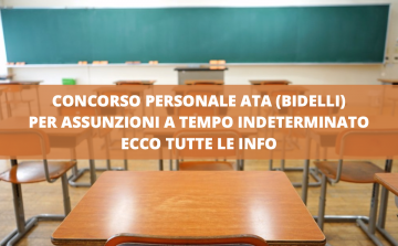 CONCORSO COLLABORATORI SCOLASTICI