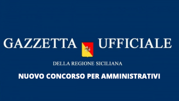 CONCORSO PER AMMINISTRATIVI SICILIA