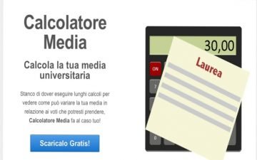 Calcolatore Media Universitaria