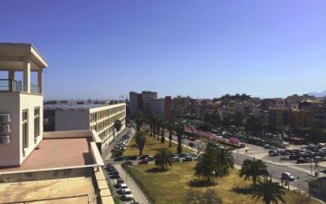 Cittadella universitaria dall'alto