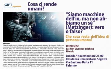 Ciclo di seminari "Cosa ci rende umani?"