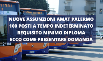 NUOVE ASSUNZIONI AMAT PALERMO