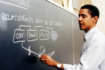 Obama all'università