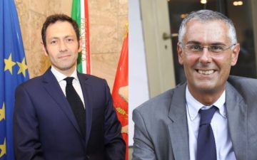 Ruggero Razza e Fabrizio Micari