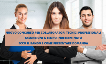 Concorso per Collaboratori Tecnici Professionali