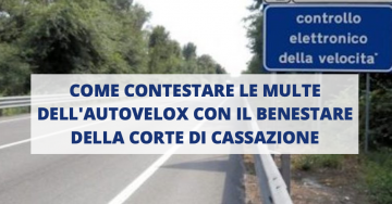 come contestare le multe dell'autovelox