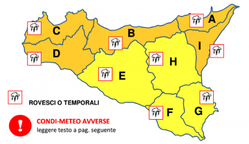 allerta meteo sicilia