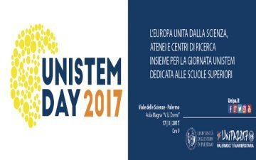 "UniStemDay" 2017 anche a Unipa