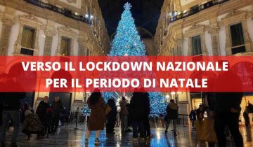 VERSO IL LOCKDOWN NAZIONALE ANATALE