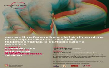 "Verso il referendum del 4 dicembre" a Giurisprudenza