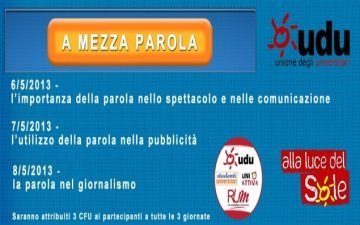 a mezza parola