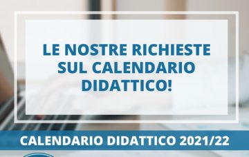 calendario didattico 2021 2022