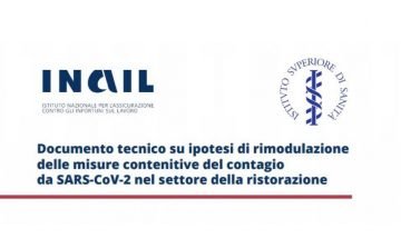 documento ristorazione inail iss ristorazione 18 maggio