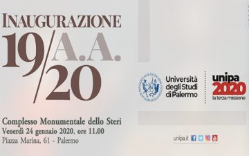 Il 24 gennaio allo Steri si inaugura l'anno accademico