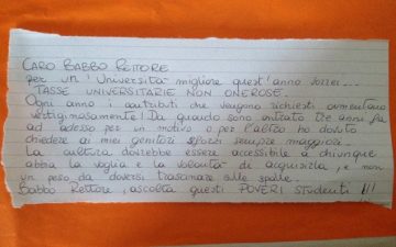 lettera a Micari